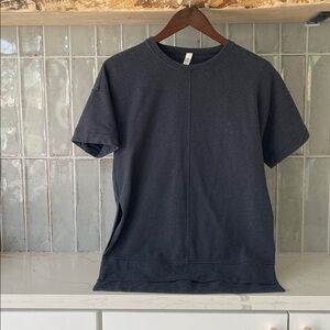 Lululemon Dark blue Short Sleeve T-Shirt